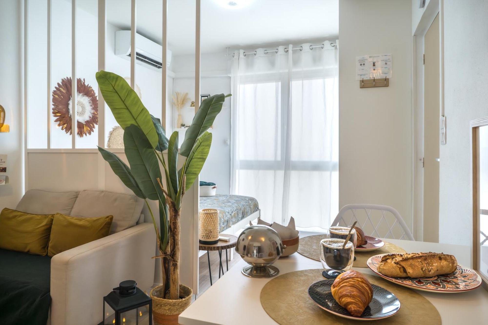 Le Boho Chic Studio Cosy Narbonne Kültér fotó