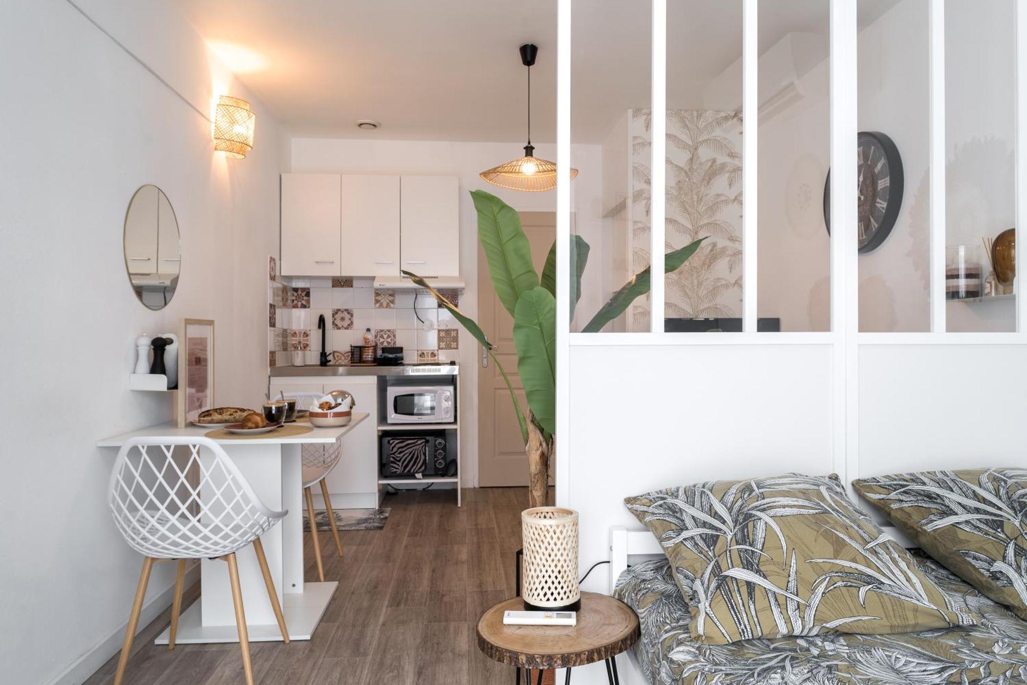 Le Boho Chic Studio Cosy Narbonne Kültér fotó